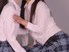 They Just Kiss at First... but Mari and an End up Moaning, Soaked in Spit, and Trembling with Pleasure