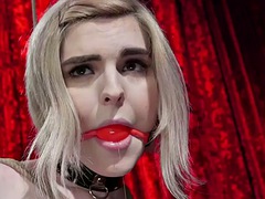 Anál, Kotě, Bdsm, Blondýna, Spodní prádlo, Punčocháče, Seřezání, Kozičky