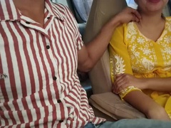Risky Public Car Fun: Desi Girl Shows Her Big Boobs in Outdoor 4K Sex