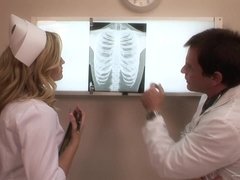 Medical Fetish Porn Scene Featuring Sexy Blonde Nurse