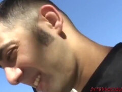 18-Year-Old Darkhaired Girl Meets Monster Big Black Cock