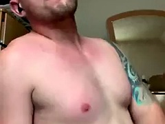 Nice stocky body and big ass solo cumshow