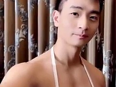 Asiatisk, Stor kuk, Söt, Homosexuell, Solo