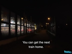 Public Agent (FakeHub): Night time outdoor sex at the station