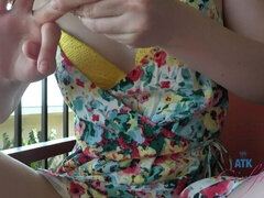 Kopalnica, Plaža, Dress, Zunaj, Hlačke, Piercing, Muco, Joške