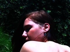 フェラチオ, アウトドア, 公共, 赤毛