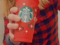 Piss Whore Drinking Her Own Piss