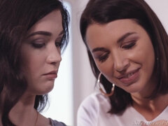 SweetHeartVideo - Lesbian Strap-On Bosses 4 Scene 4 - She�s A Keeper! 1 - Evelyn Claire