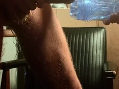 Enthousiasteling, Sperma shot, Masturbatie, Mager, Alleen