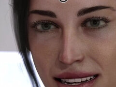 The East Block 12 Katheryn Gave a Show to the Men Thru the Window