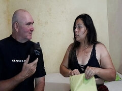 My Interested Stepdaughter Wants Me to Give Her My New Phone and in Return She Sucks My Cock and Gets Fucked