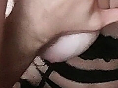 18 jahre, Leie, Paar, Lingerie, Natürlichen titten, Pov, Strümpfe, Jungendliche (18+)