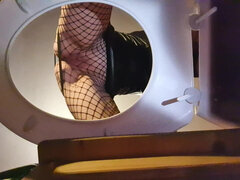 Femdom toilet humiliation