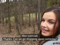 Brunetka, Priateľka, Lesbické, Výprask, Vonku, Pička