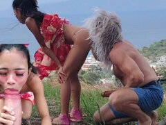 18 jahre, Leie, Asiatisch, Strand, Grosser schwanz, Im freien, Jungendliche (18+), Titten