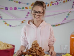 Zadek, Kuřba, Brunetka, Skupina, Hd, Přírodní prsa, Pička, Kozičky