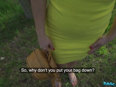 Italian In Tight Yellow Dress POV Sex