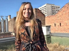 GERMAN SCOUT - DEEP ANAL FOR FASHION MODEL LIZA AT REAL STREET CASTING - Liza billberry