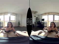 Enthousiasteling, Bruinharig, Sperma shot, Sperma in gezicht, Hardcore, Hd, Gezichtspunt