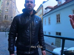 Hot POV fuck with my busty girlfriend on our first date - cash for pussy!