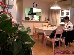 Pompino, Vestite, Venire in bocca, Schizzo di sborra, Carina, Giapponese, Scolara, Ragazza