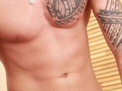 Young Gym Boy Rustie's Wanking Session