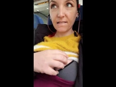 TOUCHING MY PUSSY ON THE TRAIN