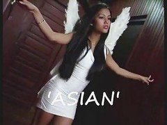 Asiatisk, Sperma shot, Ladyboy