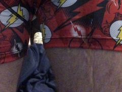 Fluppy Pees in Her Boxer Shorts