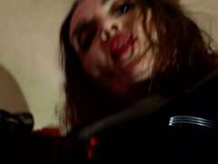 BDSM Femdom Mistress Eva Latex Facesitting Dominatrix Slave Mask Rubber Big Ass MILF