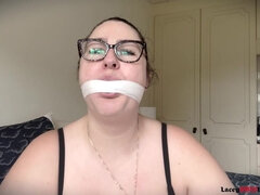 Bella grossa formosa, Bondage, Europea, Fetish, Solo