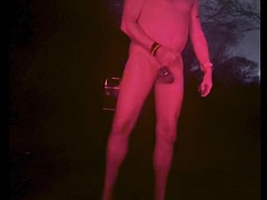 Auto, Spermaladung, Füsse, Schwul, Masturbation, Im freien, Öffentlich, Solo