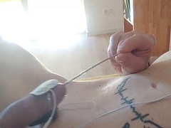 아마추어, 큰 음경, 사정 샷, 유럽인, 게이, 독일인, 핸드잡, 문신