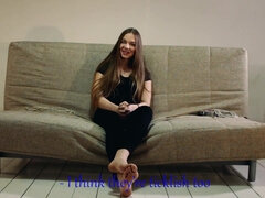 Russian Babe Tatyana The First Meeting For Tickling