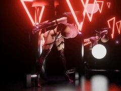 Mileena's Pussy Is Pulverized Into Pleasure (no Sound) - Futa Shemale