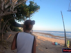 Thai GF beach visit and sex at home