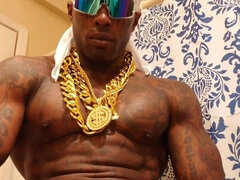 BBC Worship Hallelujah Johnson Dark Chocolate Muscles Tattoos