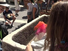 Amatør, Dukke, Kjole, Blotting, Kjæreste, Utendørs, Fitte, Barbert