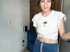 18, Amatorka, Duży tyłek, Obciąganie, Para, Latynoska, Nastolatki