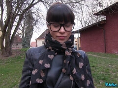 Public Agent - Russian Creampied Outdoors For Cash 1 - Mona Kim