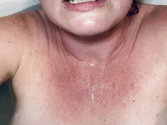Sweatiest Wettiest Edging in the Bath in Such a Long Time That It Hurts so Good with the Orgasm Control and Denial