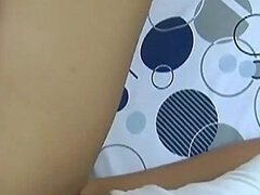 18 anni, Asiatica, Coppia, Schizzo di sborra, Piccola, Ragazza, Tette