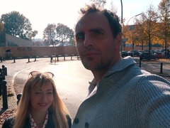 Blondína, Kuřba, Striekanie semena, Na psíka, Hd, Vonku, Drobunké, Kozičky