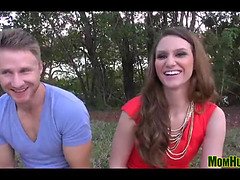 쿠거, Hd, 나이든, 밀프, 엄마, 아들