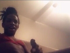 18, Veľké péro, Čierne, Striekanie semena, Masturbácia, Sólo, Teenka, Kozičky