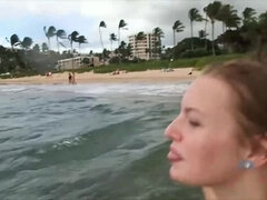 Amatoriale, Spiaggia, Bionda, Hd, Piercing, Rasata, Doccia, Tette