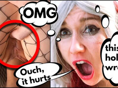 Wrong Hole Painful Anal - Naughty Angel Mia Rough German Teen Squirts in Unexpected Sex