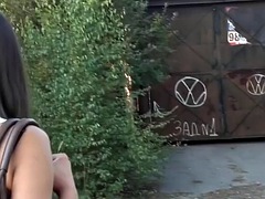 Sexo duro, Indio, Al aire libre