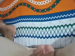 My stepsister is stressed and I help her relax with good wild sex