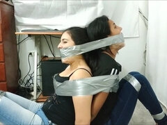 Bullying Girls Bound and Gagged